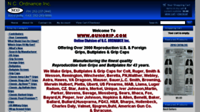 What Gungrip.com website looked like in 2016 (8 years ago)