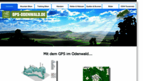 What Gps-odenwald.de website looked like in 2016 (8 years ago)
