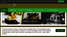What Gostisce-draga.si website looked like in 2016 (8 years ago)