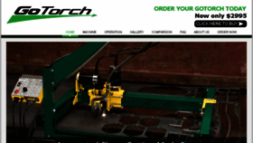 What Gotorch.com website looked like in 2016 (8 years ago)