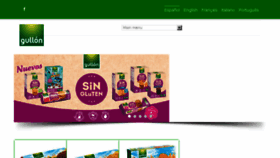What Gullon.es website looked like in 2016 (9 years ago)