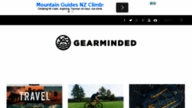 What Gearminded.com website looked like in 2016 (8 years ago)