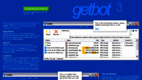 What Getbot.com website looked like in 2016 (8 years ago)
