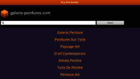 What Galerie-peintures.com website looked like in 2016 (8 years ago)