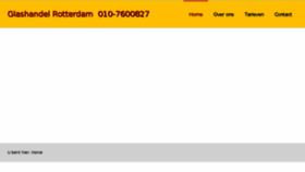 What Glashandelinrotterdam.nl website looked like in 2016 (8 years ago)