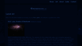 What Geckzilla.com website looked like in 2016 (8 years ago)