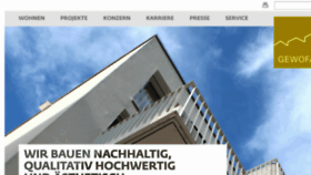 What Gewofag.de website looked like in 2016 (9 years ago)