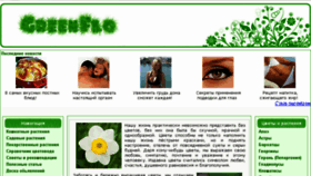 What Greenflo.ru website looked like in 2016 (8 years ago)