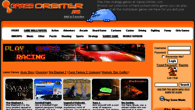 What Gamesorbiter.com website looked like in 2016 (8 years ago)
