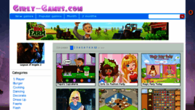 What Girly-games.com website looked like in 2016 (8 years ago)
