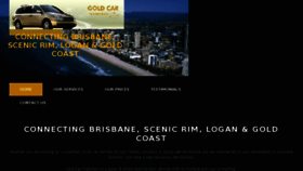 What Goldcar.com.au website looked like in 2016 (8 years ago)