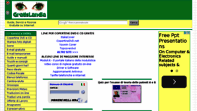 What Gratislandia.net website looked like in 2016 (8 years ago)
