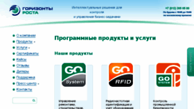 What Go-rost.ru website looked like in 2016 (8 years ago)