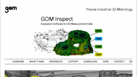What Gom-inspect.com website looked like in 2016 (8 years ago)
