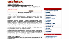 What Grafotex.com website looked like in 2016 (8 years ago)