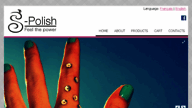 What G-polish.com website looked like in 2016 (8 years ago)