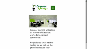 What Greener-lighting.com website looked like in 2016 (9 years ago)