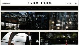 What Group.hugoboss.com website looked like in 2016 (8 years ago)