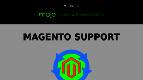 What Getsomemojo.net website looked like in 2016 (8 years ago)
