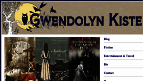 What Gwendolynkiste.com website looked like in 2016 (8 years ago)