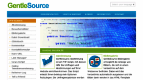What Gentlesource.de website looked like in 2016 (8 years ago)