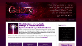 What Galexisspirit.com website looked like in 2016 (8 years ago)