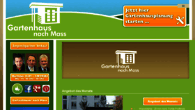 What Gartenhaus-nach-mass.de website looked like in 2016 (8 years ago)