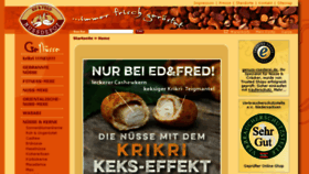What Genuss-roesterei.de website looked like in 2016 (8 years ago)