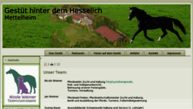 What Gestuet-hinter-dem-hesselich.de website looked like in 2016 (8 years ago)