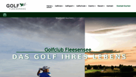 What Golfclub-fleesensee.de website looked like in 2016 (8 years ago)