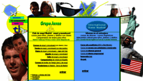 What Grupojoven.com website looked like in 2016 (8 years ago)