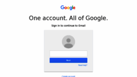 What Googlemail.com website looked like in 2016 (8 years ago)
