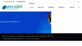 What Graypixel.in website looked like in 2016 (8 years ago)
