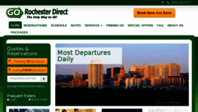 What Gorochesterdirect.com website looked like in 2016 (8 years ago)
