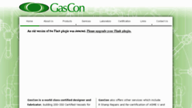 What Gascon.co.za website looked like in 2016 (8 years ago)
