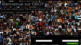 What Gboy.fr website looked like in 2016 (8 years ago)