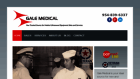 What Galemedical.com website looked like in 2016 (8 years ago)