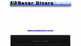 What Ganardinero.cc website looked like in 2016 (8 years ago)