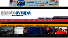 What Gazeteavrupa.com.tr website looked like in 2016 (8 years ago)