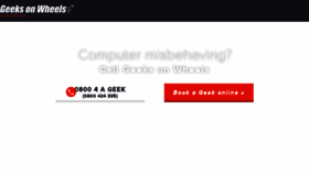 What Geeksonwheels.co.nz website looked like in 2016 (8 years ago)