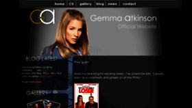 What Gemmaatkinson.tv website looked like in 2016 (8 years ago)