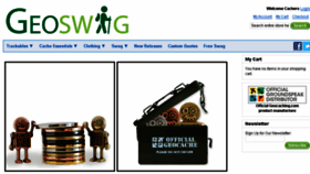 What Geoswag.com website looked like in 2016 (8 years ago)