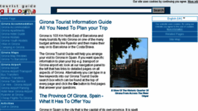 What Girona-tourist-guide.com website looked like in 2016 (8 years ago)