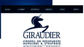 What Giraudier-conseil.com website looked like in 2016 (8 years ago)