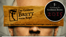 What Goldenesbrett.at website looked like in 2016 (8 years ago)