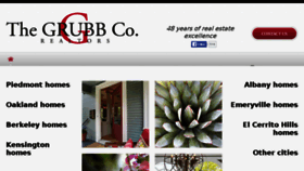 What Grubbco.com website looked like in 2016 (8 years ago)
