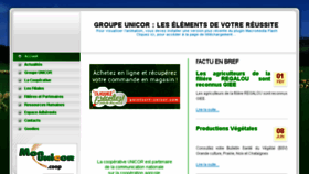 What Groupe-unicor.com website looked like in 2016 (8 years ago)