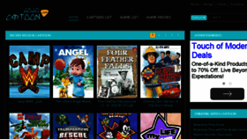 What Gogocartoon.us website looked like in 2016 (9 years ago)