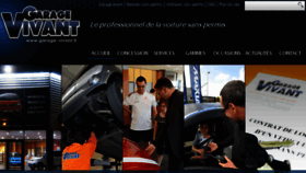 What Garage-vivant.fr website looked like in 2016 (7 years ago)