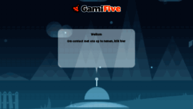 What Gamifive.be website looked like in 2016 (8 years ago)